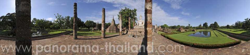 360° panorama Heritage Site Sukhothai